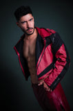 Colors croptop biker jackets