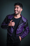 Colors croptop biker jackets