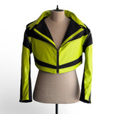 Colors croptop biker jackets