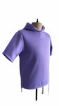 Sudadera morada con agujeta