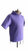 Sudadera morada con agujeta