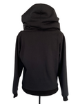 Sudadera con cuello alto drapeado.